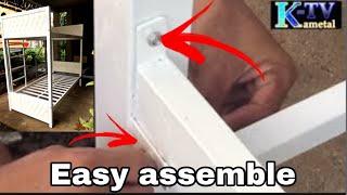 Easy assembled double deck | Bolting