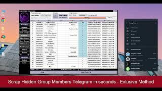Scrap Hidden Group Members Telegram in seconds - Exlusive New Method