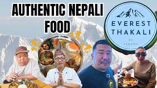 BEST THAKALI || EVEREST THAKALI DELHI || NEPALI FOOD || TIBETAN FOOD || TIBETAN VLOGGER 2025