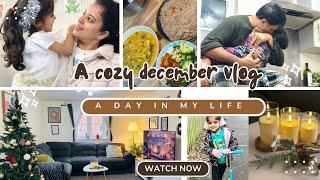 నాకు నచ్చినట్లుగా cozy winter️ day | Living Room New Makeover | Healthy Dinner Ideas | Winter Setup