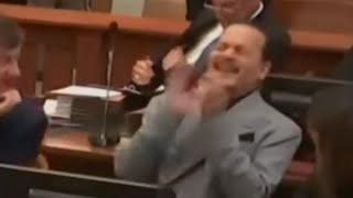 Johnny deep laughs out loud in court