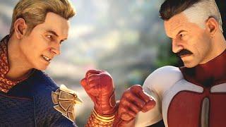 Mortal Kombat 1 Homelander vs. Omni-Man All Intros Dialogue (4k)