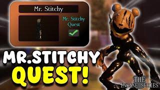 HOW TO GET THE NEW "MR.STITCHY" MORPH/QUEST IN PIGGY THE INSANE SERIES!