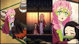 Mitsuri & Nezuko Cute Scenes - Demon Slayer Season 3 // NO SUBTITLES