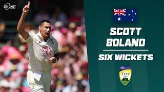 Fan favourite Boland takes six at the SCG | Australia v India 2024-25