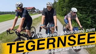 ‍️ Rennrad Tour von Aying / München zum Tegernsee ‍️