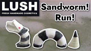 Sandworm! RUN!! LUSH x Beetlejuice Collab