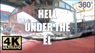 HELL UNDER THE EL 360 Interactive Market Frankford Line KENSINGTON PHILADELPHIA | Shot in 4K