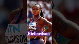 sha'carri Richardson 100m Racer #100m #sprint #richardson #athlete