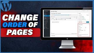 How To Organize Pages In Wordpress