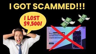 How I Lost $9500 In A Crypto Exchange Scam - Watch This Video To Avoid Losing Your Funds Too!