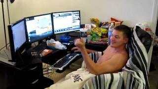 JoeIngram1 aka ChicagoJoey halfway through World Record Day