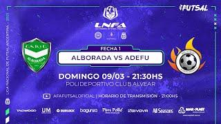  Futsal | LNFA 2025 | Alborada (Bariloche) vs ADEFU (Río Grande)