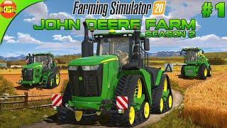 John Deere Farm Season 2 Episode #1! Started New Career And Purchased A Tractor, Not Combine Yet!