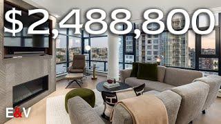 Inside This $2,488,800 Luxury Vancouver Apartment | Luxury Apartment Tour