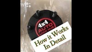 4X4 Warn Auto Lock Hub How It Works In Detail - PART 4