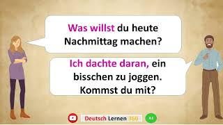 Deutsch Lernen Mit Dialogen A2|| Deutsch Lernen Durch Dialog A2 - Deutsch Lernen Mit Gesprächen