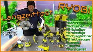 RYOBI ONE+ Werkzeuge | Schlagschrauber, Akkuschrauber, Winkelschleifer und Weitere | Langzeittest