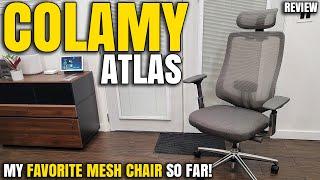 My Favorite Ergonomic Mesh Chair So Far! | Colamy Atlas Chair Review