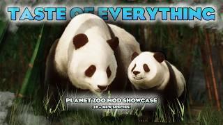  A Taste of EVERYTHING! 30+! New Species! | Planet Zoo Mod Showcase