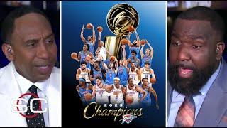 FULL ESPN crew react Thunder beat injury-hit Pacers in game seven to win NBA title, SGA win FMVP