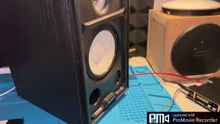 Sony speaker bass test