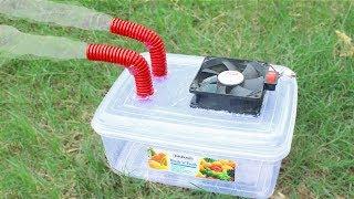 How To Make Powerful Air Cooler At Home - DIY Air Conditioner