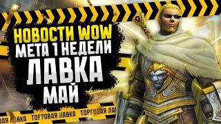 НОВОСТИ WOW ОТМЕНА BLIZZCON МЕТА 1 НЕДЕЛИ 4 СЕЗОНА ТОРГОВАЯ ЛАВКА МАЙ  WOW DRAGONFLIGHT ВОВ 10.2.6/7