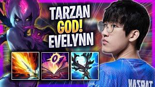 TARZAN IS A GOD WITH EVELYNN! - LNG Tarzan Plays Evelynn JUNGLE vs Master Yi! | Season 2024