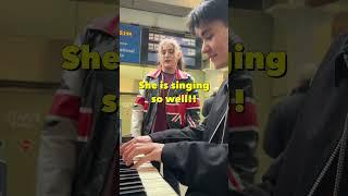 Wait for it️FULL VIDEO IS ON MY CHANNEL #piano #singer #believer #imaginedragons #publicreaction