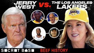 Jerry West's beef with the Lakers complicated his legendary history with a legendary franchise