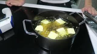 料理筆記  不沾粉的嫩豆腐可以炸出老皮嫩肉嗎