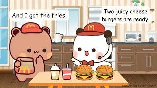Burger Night with Bubu and Dudu | Dudu Bubu Adventures | Bubu Dudu Videos | Animation Video