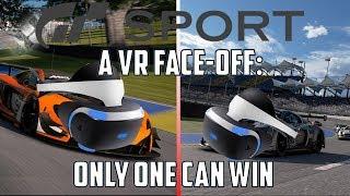 GT Sport: VR Face-off Is this another champion? PS4 vs PS4Pro - PSVR