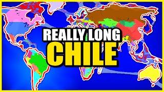 What if Chile Got RIDICULOUSLY Longer... (World War Simulator)