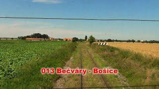 Trať 013 Bečváry - Bošice