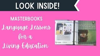 Language Lessons For A Living Education Level 4 | Part 1 | Masterbooks Curriculum | Language Arts