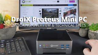 DroiX Proteus G4 and G7 Mini PC Review with discount code! Unboxing, Overview and Technical Specs