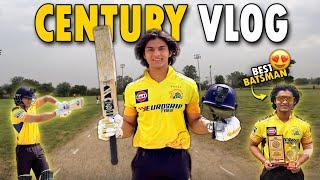 ARYAMAN PAL Scores T20 CENTURY | 100(49) In High Scoring Thriller|  Ladai Hogaye Match Mein