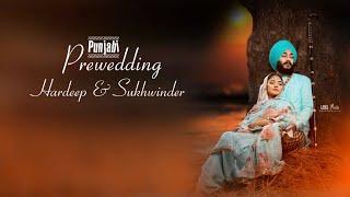 Prewedding Shoot | Punjabi Song | Sukhvinder & Hardeep | Lal Haveli | Lens Media Photography