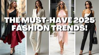 The Hottest2025 Fashion Trends You Should Be Wearing Already!