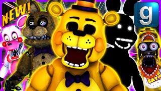 Gmod FNAF | Review | Brand New DrGBase FNAF Nextbots! [Part 2]