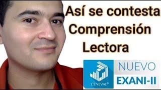 Comprensión Lectora (POEMA REAL), LECTURAS DE EXAMEN | NUEVO EXANI II