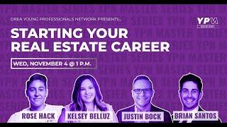 OREA YPN Master Series: Starting your Real Estate Career Panel