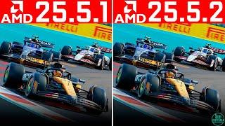 AMD Driver Update 25.5.2 vs 25.5.1 Driver Comparison (RX 6600)