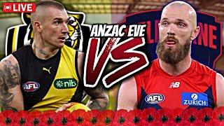 AFL Anzac Eve | Richmond Tigers vs Melbourne Demons (Round 7)