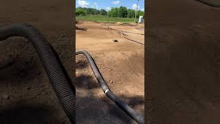 40+ Ebuggy on The back corner or the track at the RC Farm #rccar #rchobbies #rcracing #xray #hudy