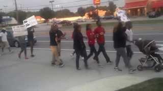 Trayvon Martin Protest - Florissant, Missouri