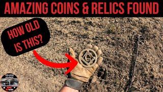 Amazing Coins & Relics Found Field Metal Detecting! #mondaydigs #metaldetecting #minelabequinox800