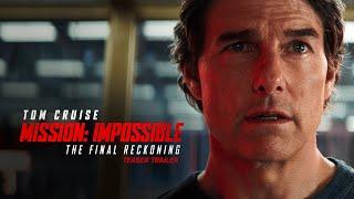 Mission: Impossible – The Final Reckoning | Teaser Trailer | Paramount Pictures UK